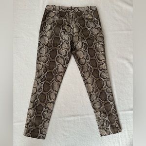 Michael Kors Snakeskin Print Pants